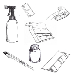 Benötigte Hilfsmittel